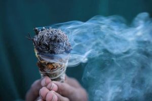 Sage used for smudging ceremony