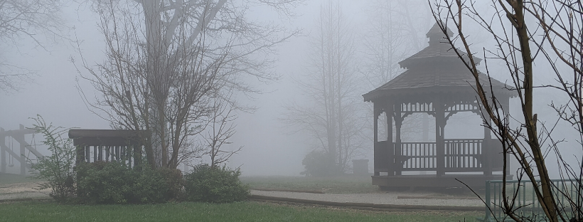 foggy morning in Monteagle