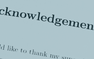 Acknowledgements graphic